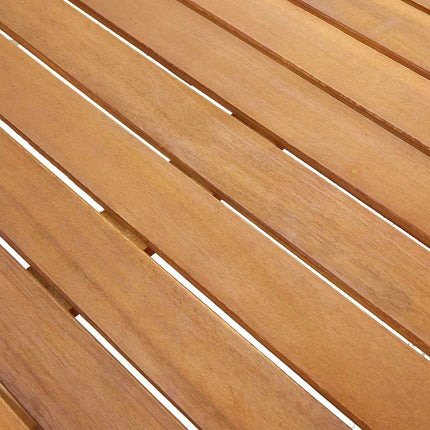 Patio Table 55.1"x31.5"x29.1" Solid Acacia Wood
