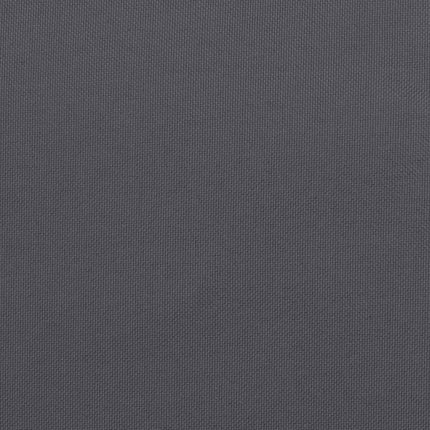 Garden Bench Cushion Anthracite 59.1"x19.7"x1.2" Oxford Fabric