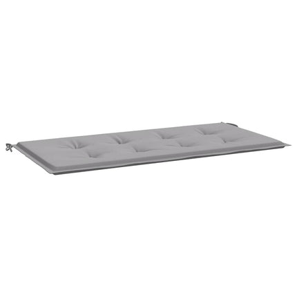 Garden Bench Cushion Gray 47.2"x19.7"x1.6" Oxford Fabric