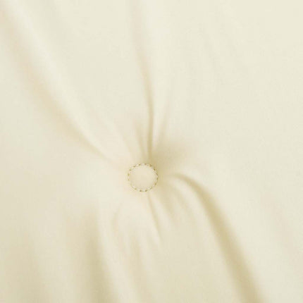 Garden Bench Cushion Cream 47.2"x19.7"x1.2" Oxford Fabric