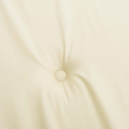 Garden Bench Cushion Cream 59.1"x19.7"x1.6" Oxford Fabric