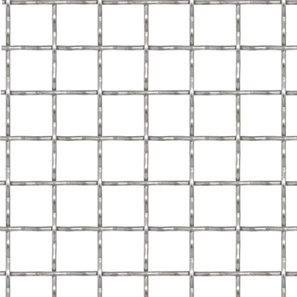 Crimped Garden Wire Fence Stainless Steel 39.4"x33.5" 1.2"x1.2"x0.1