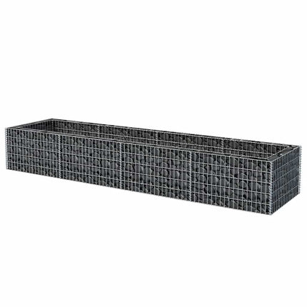 Gabion Raised Bed Steel 141.7"x35.4"x19.7