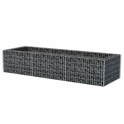 Gabion Raised Bed Steel 106.3"x35.4"x19.7
