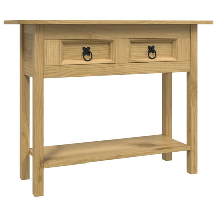 Console Table Mexican Pine Corona Range 36.6"x13.6"x28.7