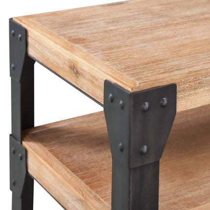 Console Table Solid Acacia Wood 47.2"x15.7"x33.5