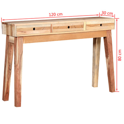 Console Table Solid Reclaimed Wood