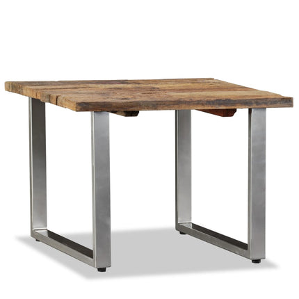 Coffee Table Solid Reclaimed Wood 21.7"x21.7"x15.7