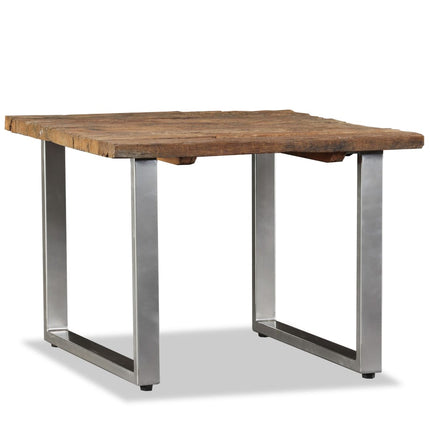 Coffee Table Solid Reclaimed Wood 21.7"x21.7"x15.7