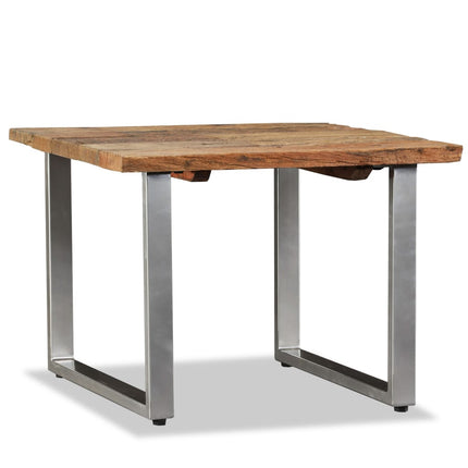Coffee Table Solid Reclaimed Wood 21.7"x21.7"x15.7