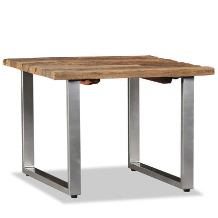 Coffee Table Solid Reclaimed Wood 21.7"x21.7"x15.7