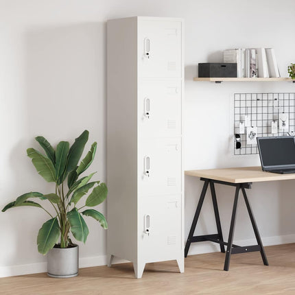 Locker Cabinet with 4 Compartments 15"x17.7"x70.9