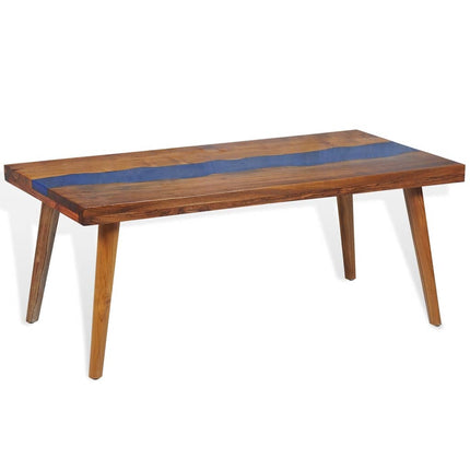 Coffee Table Teak Resin 39.4"x19.7"x15.7
