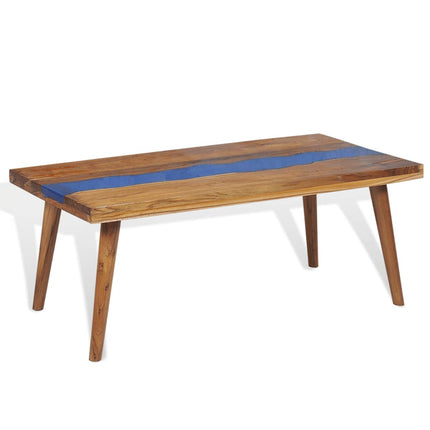 Coffee Table Teak Resin 39.4"x19.7"x15.7