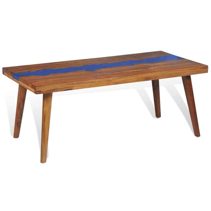 Coffee Table Teak Resin 39.4"x19.7"x15.7