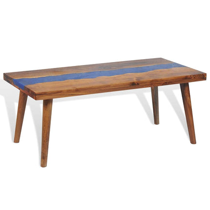 Coffee Table Teak Resin 39.4"x19.7"x15.7