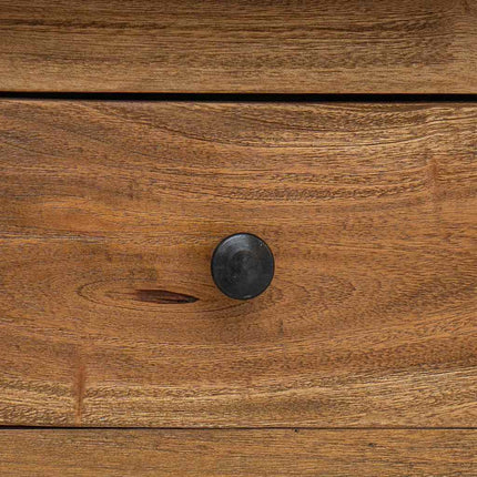 Sideboard Solid Mahogany Wood 39.4"x11.8"x19.7