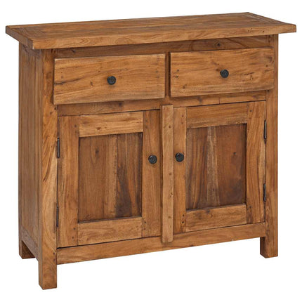 Sideboard Solid Mahogany Wood 29.5"x11.8"x25.6