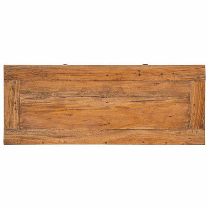Sideboard Solid Mahogany Wood 29.5"x11.8"x25.6