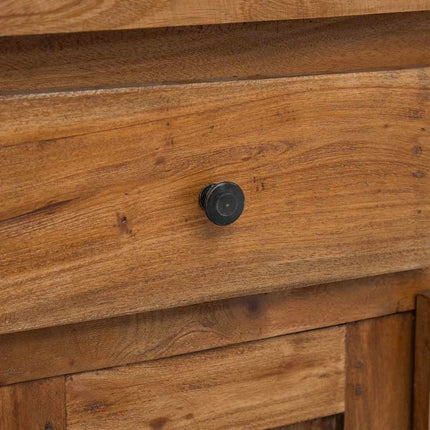 Sideboard Solid Mahogany Wood 29.5"x11.8"x25.6
