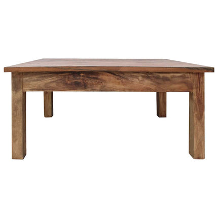 Coffee Table Solid Mahogany Wood 37.8"x28.7"x17.7
