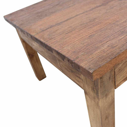 Coffee Table Solid Mahogany Wood 37.8"x28.7"x17.7