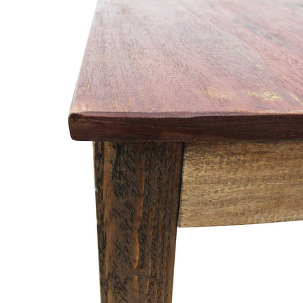 Dining Table Mixed Recycled Wood 32.3"x31.5"x29.9