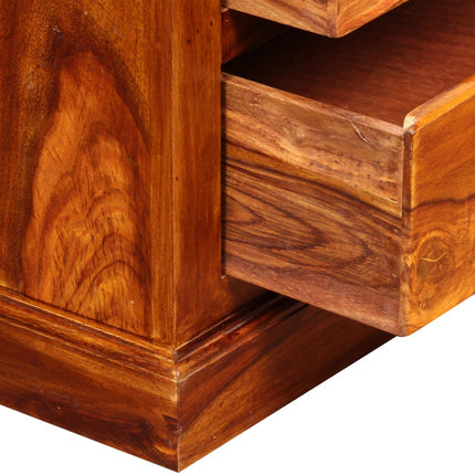 TV Stand Solid Wood Acacia 35.4"x11.8"x15.7