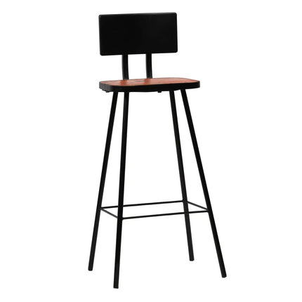Bar Stools 4 pcs Solid Reclaimed Wood