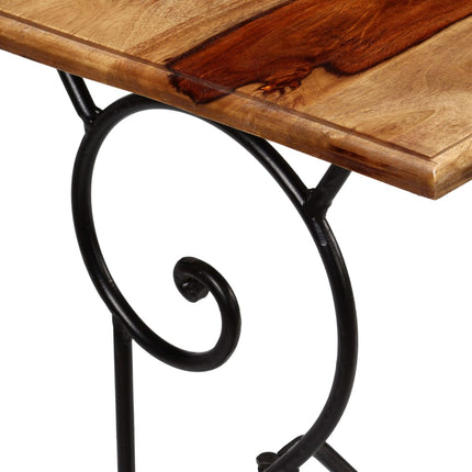 Console Table Solid Acacia Wood 39.4"x15.7"x29.5