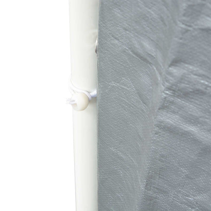 Tent Fabric without Frame Grey 26.25 x 13.12 ft PE