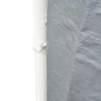 Tent Fabric without Frame Grey 39.37 x 19.69 ft PE
