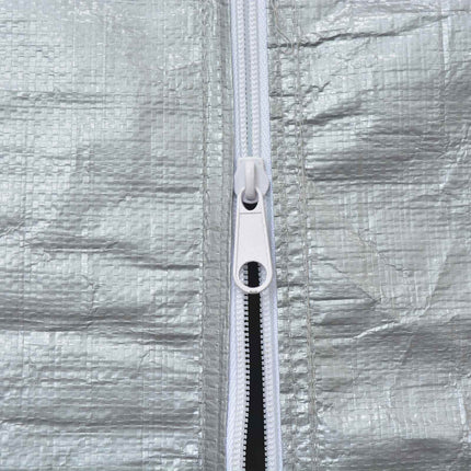 Tent Fabric without Frame Grey 39.37 x 19.69 ft PE