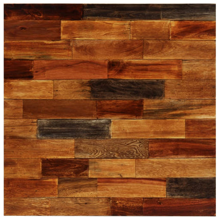 Bar Table Solid Reclaimed Wood 27.6"x27.6"x41.7