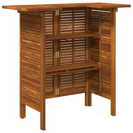 Bar Table 43.3"x19.7"x41.3" Solid Acacia Wood