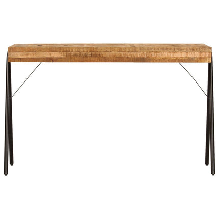 Writing Table Solid Mango Wood 46.5"x19.7"x29.5