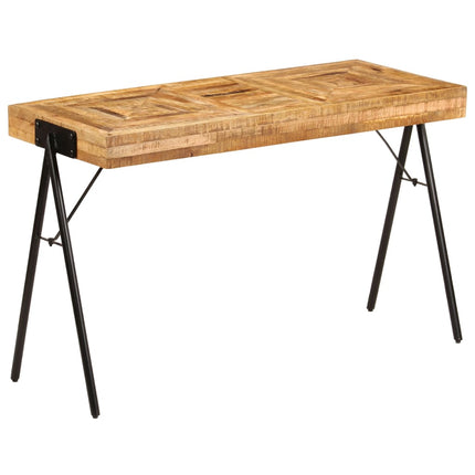 Writing Table Solid Mango Wood 46.5"x19.7"x29.5