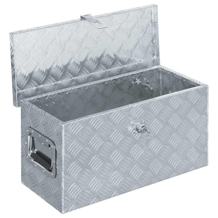 Aluminum Box 24.2"x10.4"x11.8" Silver