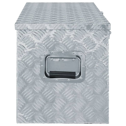 Aluminum Box 43.5"x15.2"x15.7" Silver
