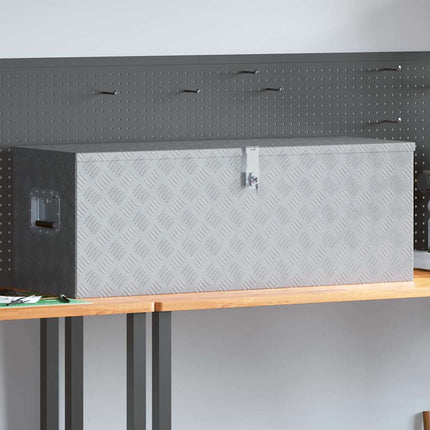 Aluminum Box 43.5"x15.2"x15.7" Silver