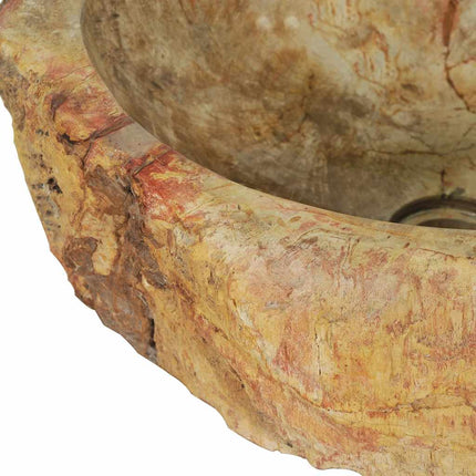 Sink 17.7"x13.8"x5.9" Fossil Stone Cream