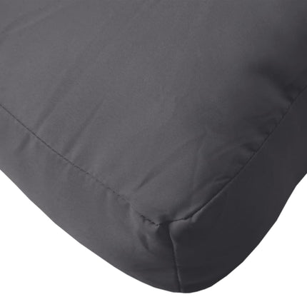 Pallet Cushion Gray 22.8"x22.8"x3.9" Fabric