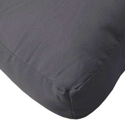 Pallet Cushions 3 pcs Gray Fabric
