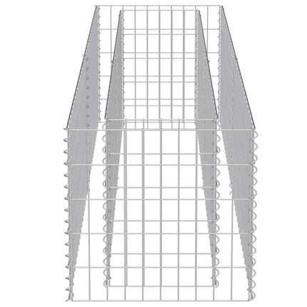 Gabion Raised Bed Galvanized Steel 70.9"x19.7"x19.7