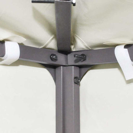Gazebo Top Cover 1 oz/ft² 9.8'x9.8'Cream White