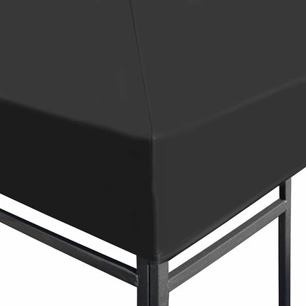 Gazebo Top Cover 1 oz/ft² 9.8'x9.8'Gray