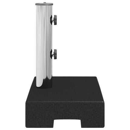 Parasol Base Granite 55.1 lb Rectangular Black