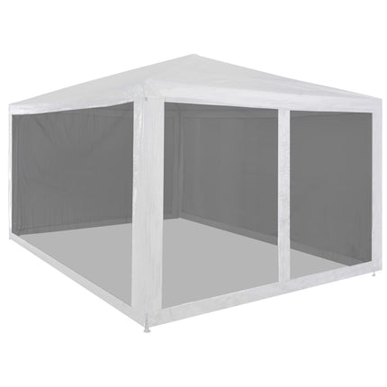 Party Tent with 4 Mesh Sidewalls 157.5"x118.1