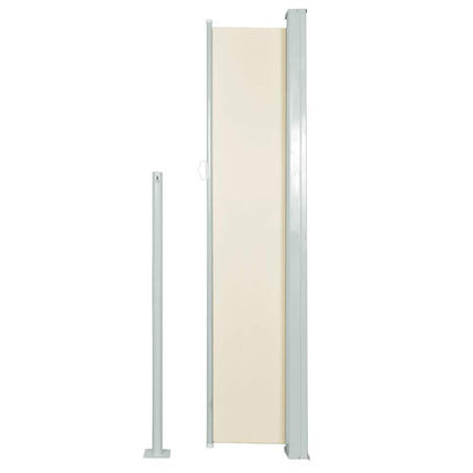 Retractable Side Awning 63"x196.9" Cream