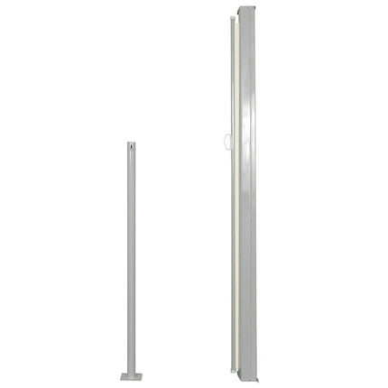 Retractable Side Awning 63"x196.9" Cream